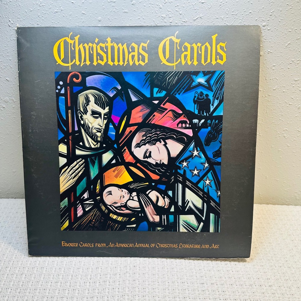 Augsburg Christmas Carols Robert Schultz Vinyl LP 1976 Stereo Stained Glass